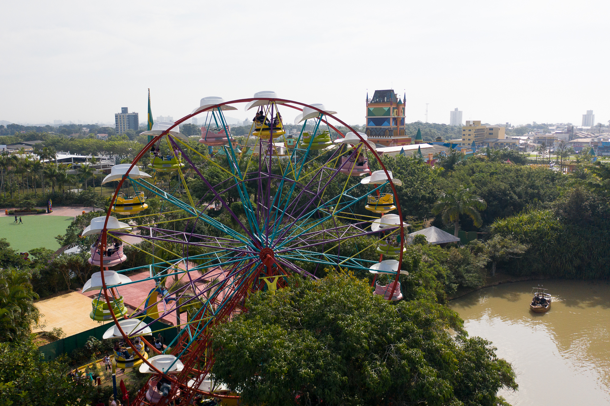 Parques temáticos vs. parques de diversão clássicos